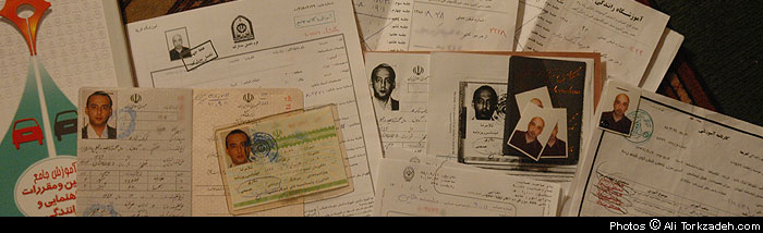Getting a driver's license in Iran.