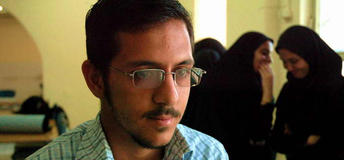 Mohammed Reza Rasoulian, carpet arts student,Islamic Azad University of Sabzevar