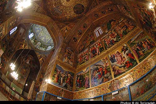 Vank Orthodox Church, est. 1604 CE., the focal point of the Armenian community in Isfahan, Iran. Vank Orthodox Church, est. 1604 CE., the focal point of the Armenian community in Isfahan, Iran.